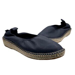 Cole Haan Cloudfeel Leahter Espadrille Loafer Flats (8)